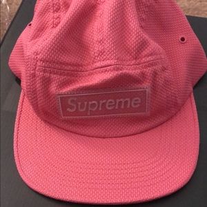 Supreme Camp Cap Pink NWT